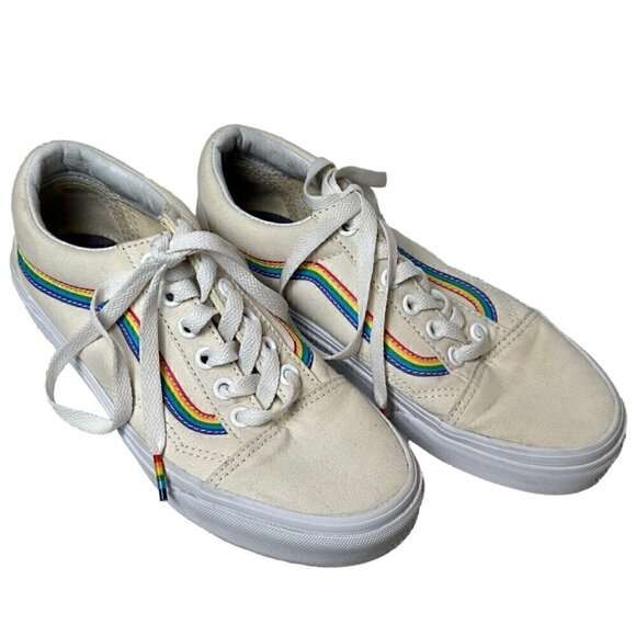 Vans Shoes - Vans Limited Edition Old Skool Rainbow Skate Sneaker Shoes